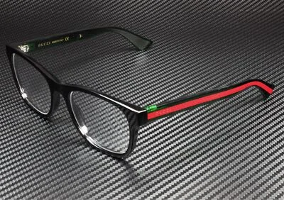 GUCCI GG0004O 002 Round Oval Black Demo Lens 53 mm Men
