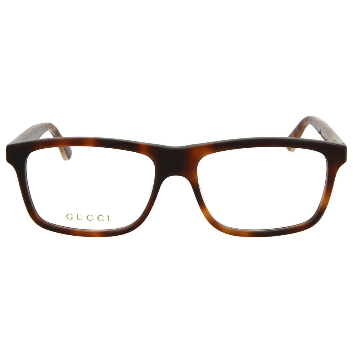 NEW GUCCI GG0384O 003 HAVANA WITH GOLD TRIM AUTHENTIC EYEGLASSES 55-16 JAPAN! 2